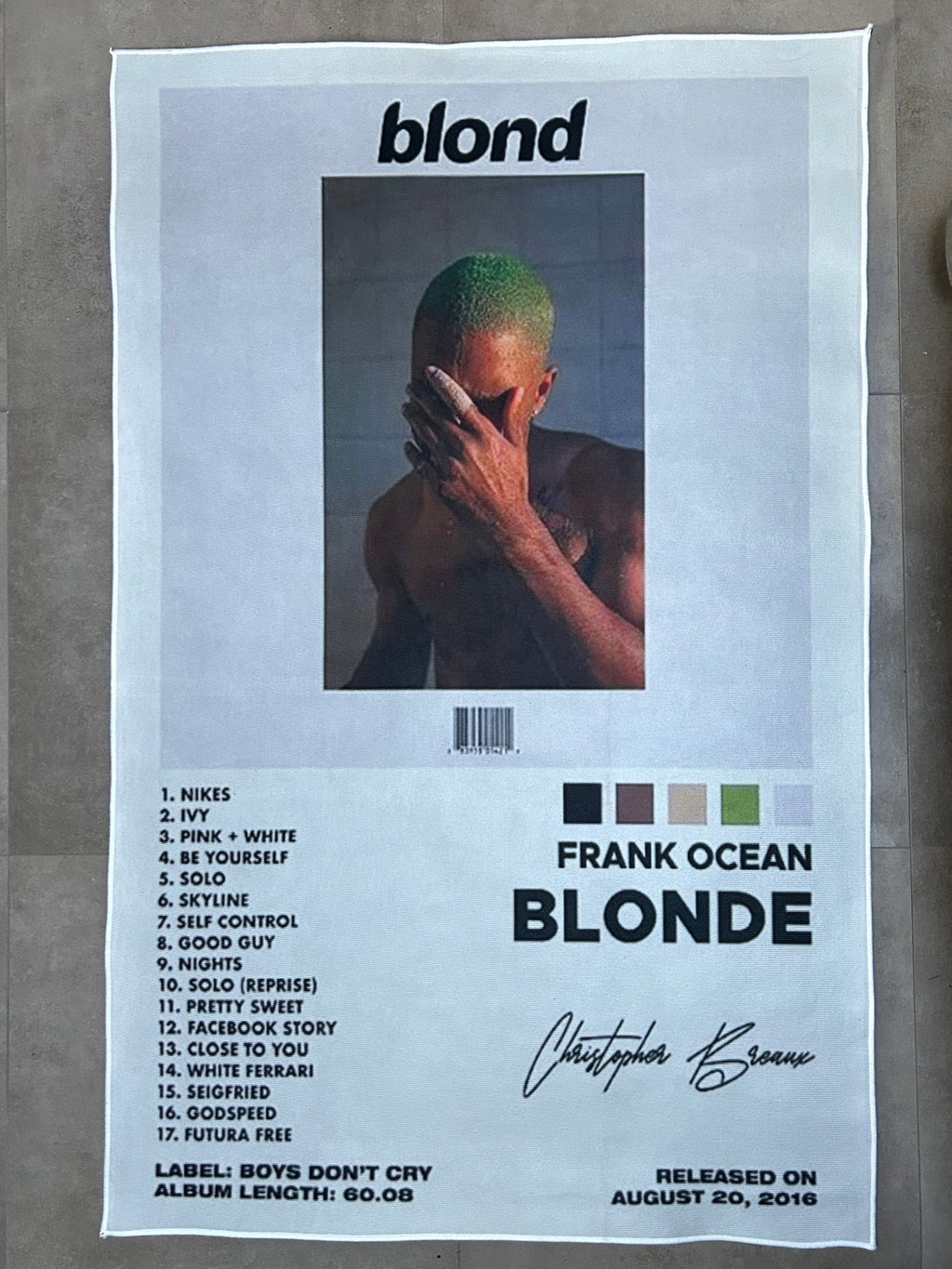 BLONDE (FRANK OCEAN)