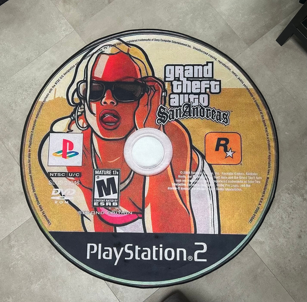GTA SAN ANDREAS PS2 DISK